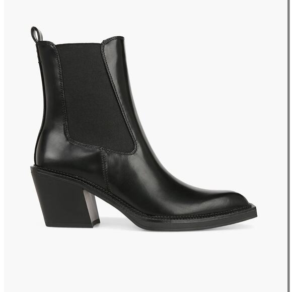 NWOT Circus NY by Sam Edelman Mindy Chelsea Black Booties - Sz 8.5M - Picture 1 of 11